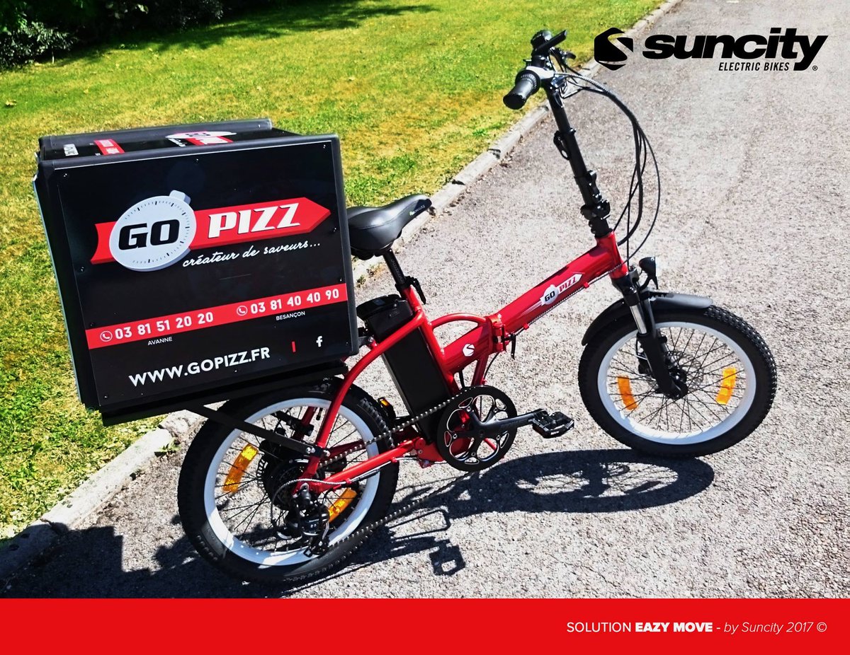 Velo pliant electrique sun city