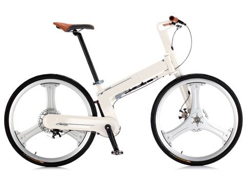 Velo pliant courroie