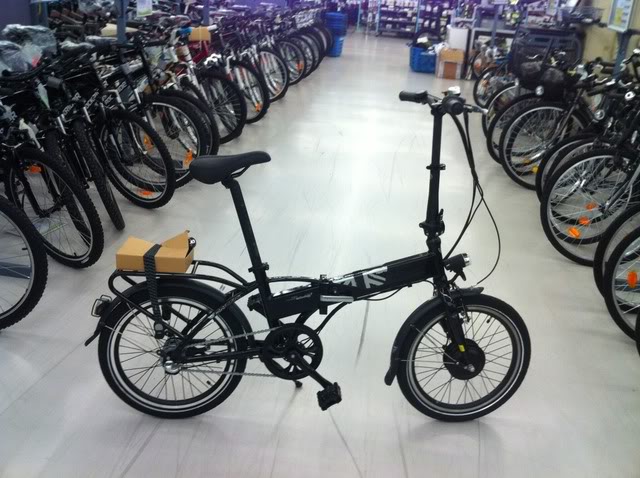 Vélo décathlon pliant
