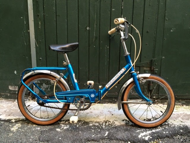 Vélo motoconfort pliant