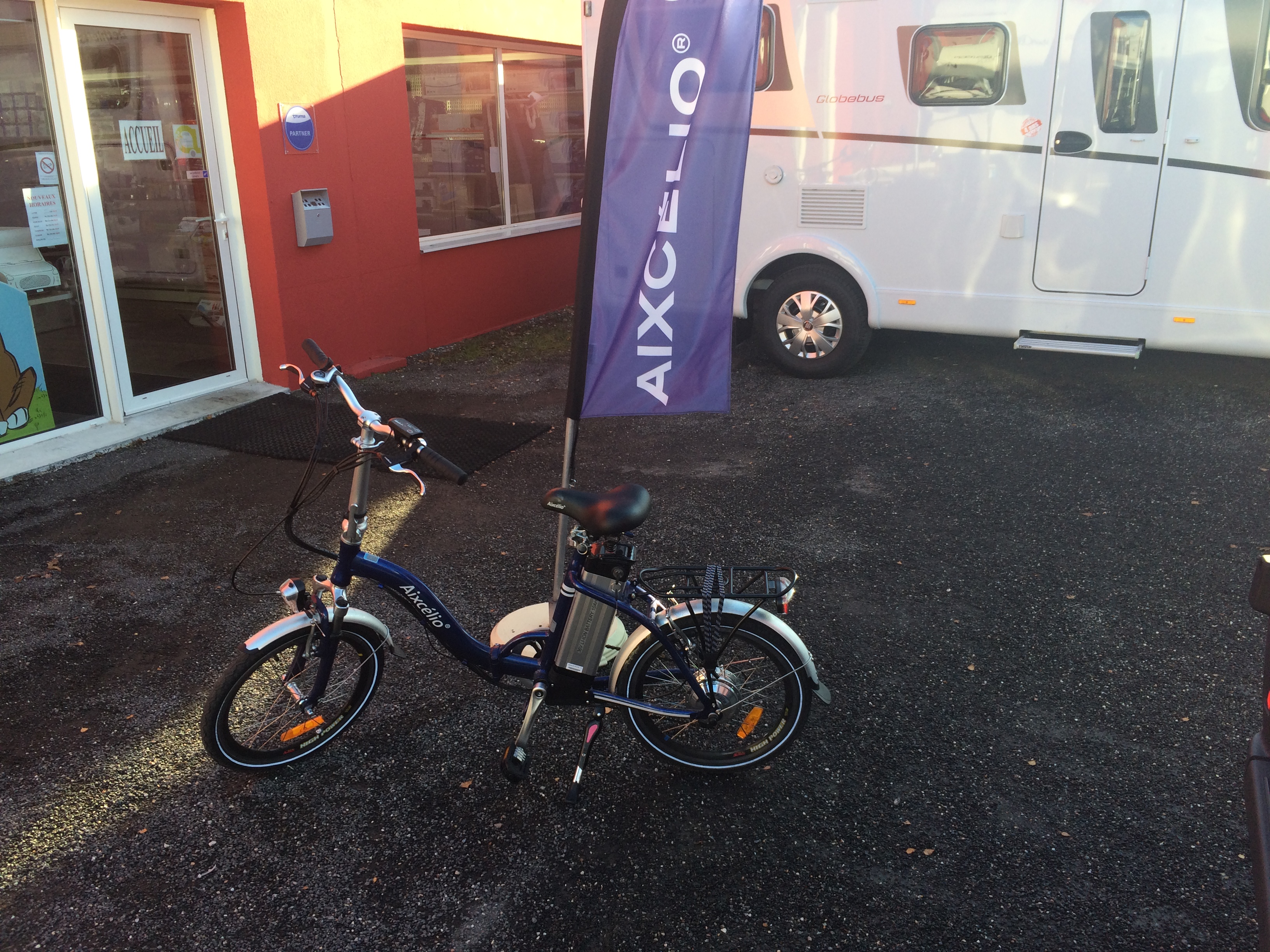 Velo electrique pliant aixcelio