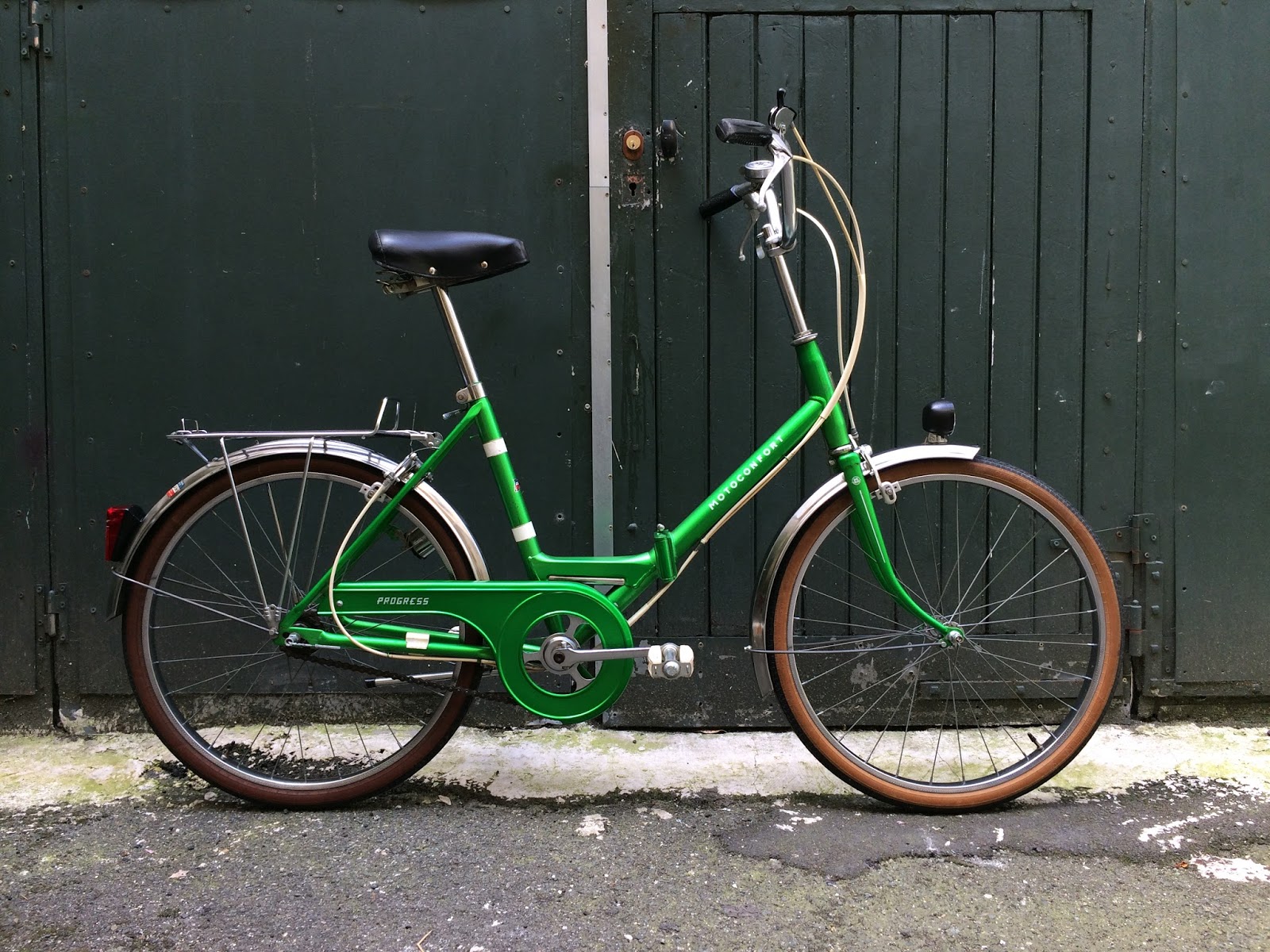 Velo pliant peugeot bleu