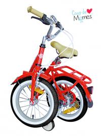 Velo pliant rouge