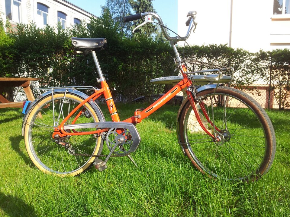 Porte bagage avant velo pliant