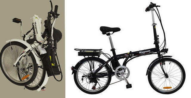 Velo pliant electrique magnum