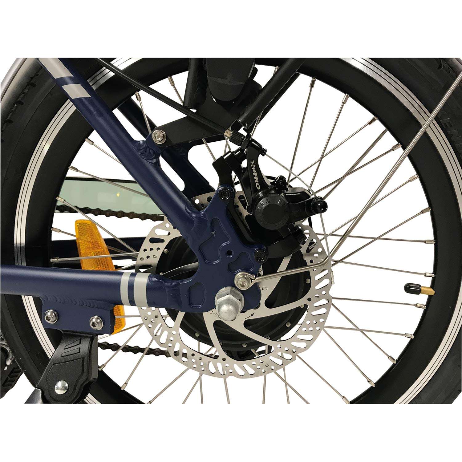 Vélo à assistance électrique pliant 36 volts escape