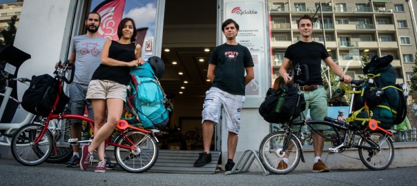 Vélo pliant tour du monde