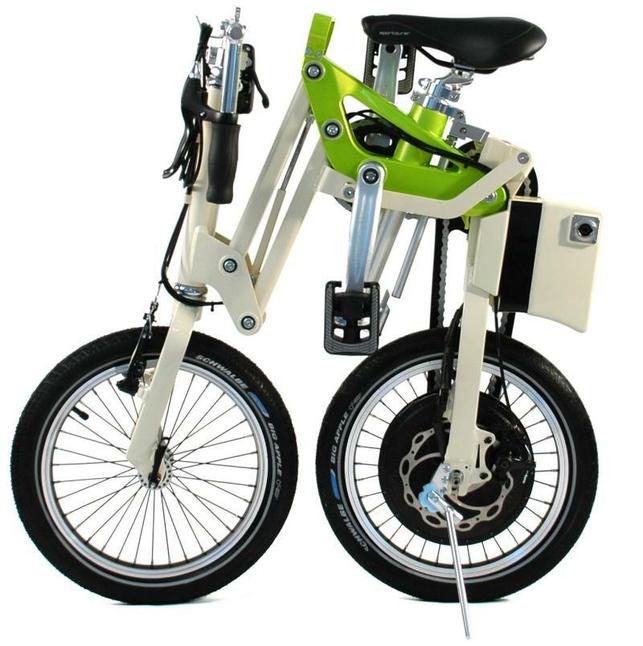 Vélo pliant électrique matra
