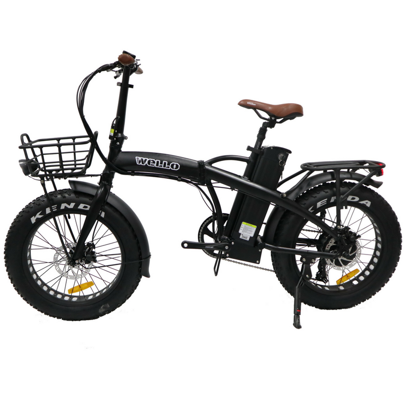 Velo electrique pliant gros pneus