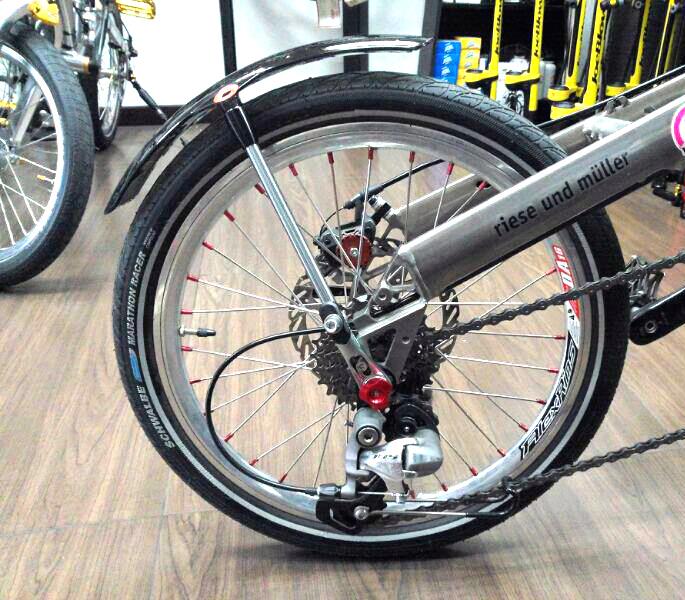 Garde boue vélo pliant