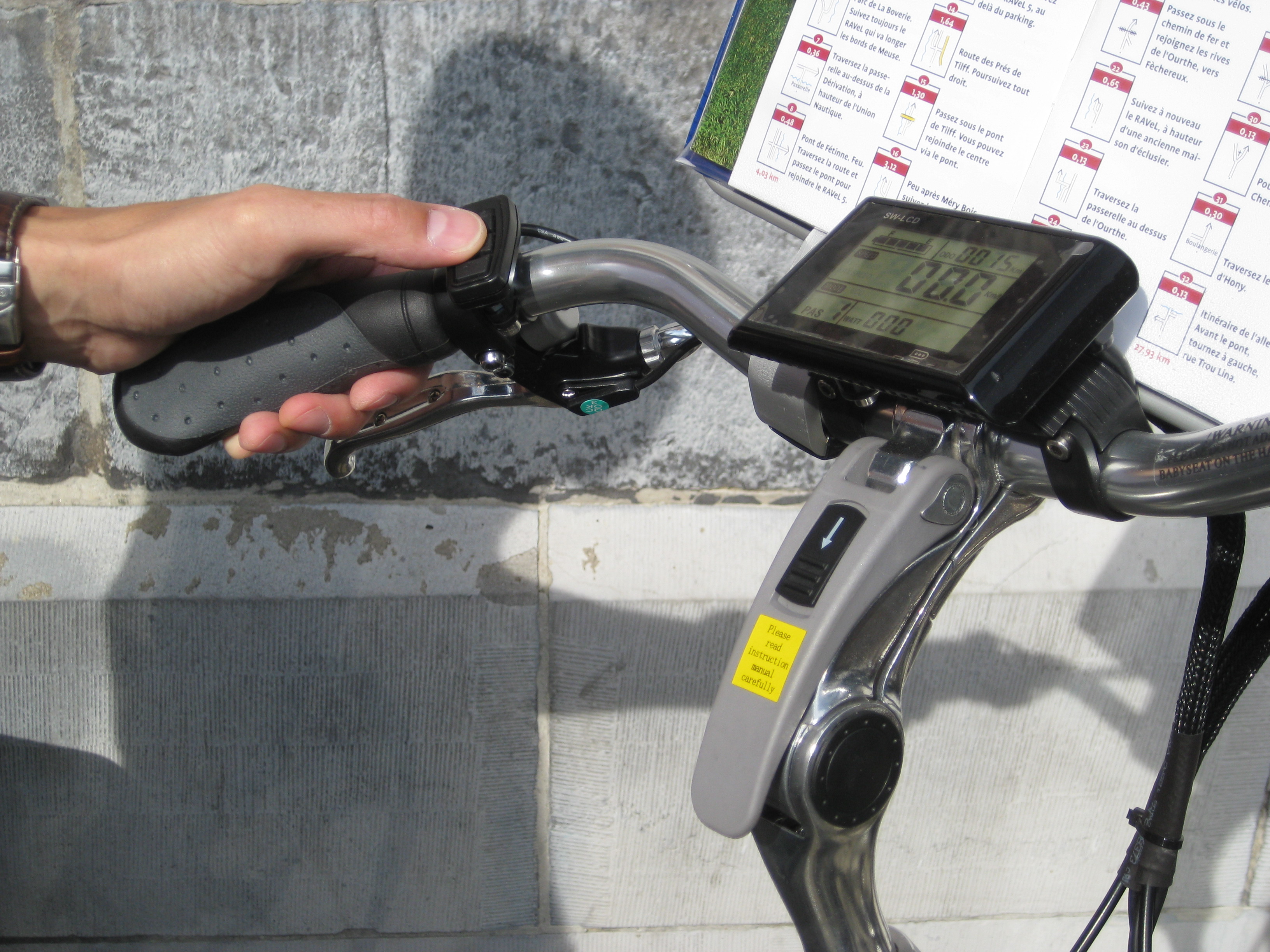 Intersport velo electrique pliant