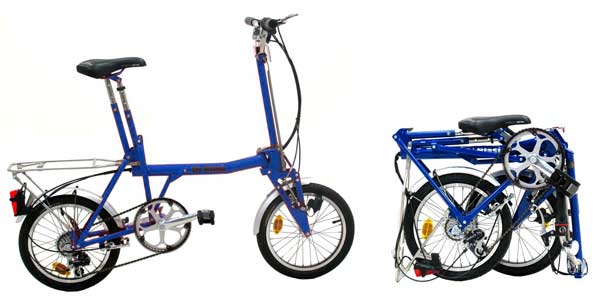 Poids d'un vélo pliant