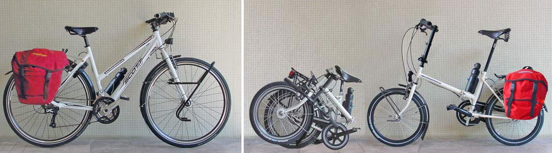 Vélo pliant grande randonnée