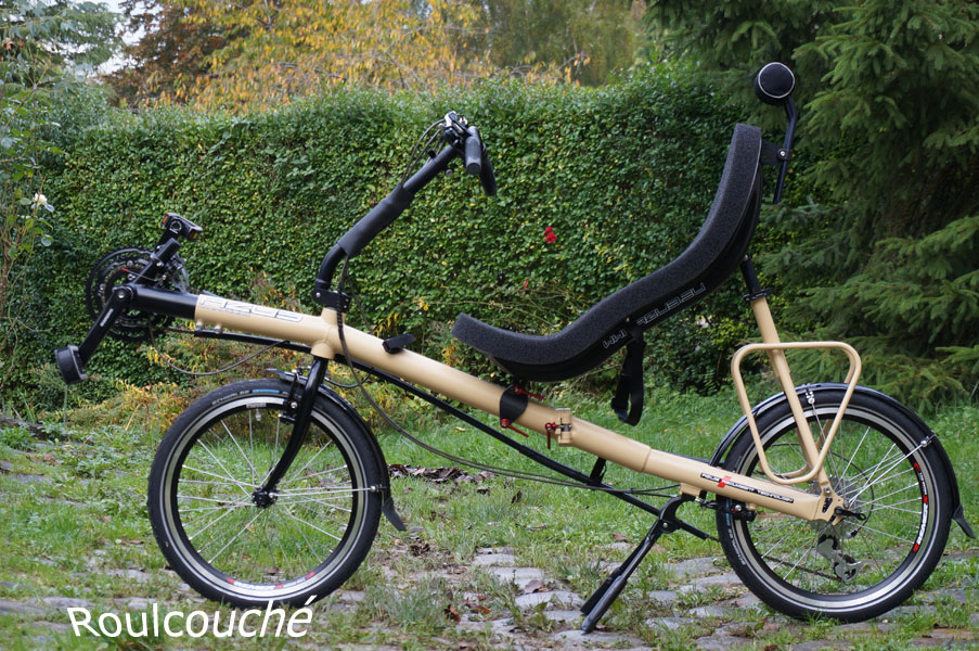 Velo couché pliant