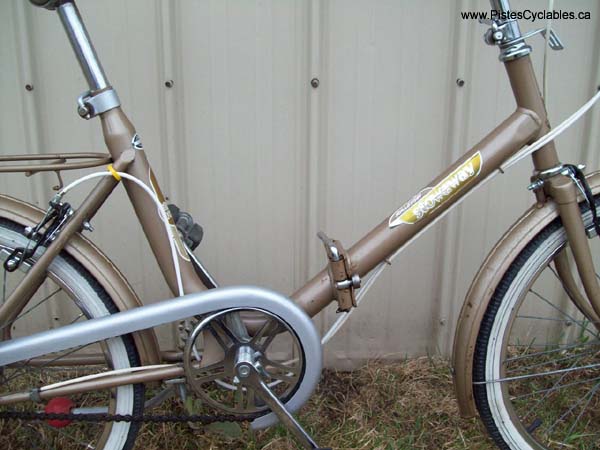 Velo raleigh pliant