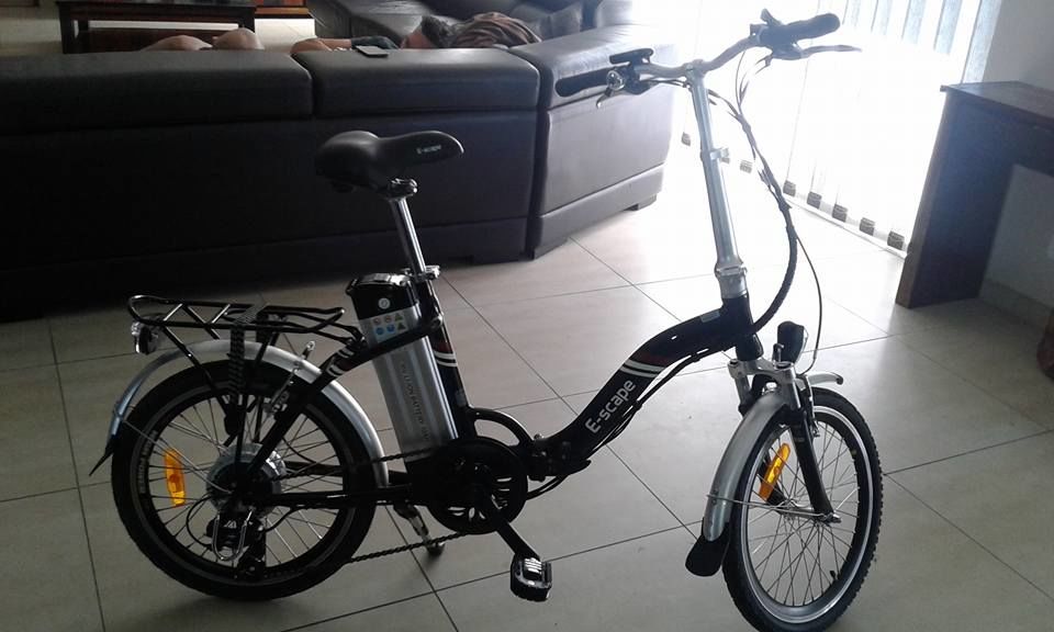 Velo electrique pliant e scape+