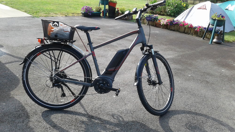 Velo motobecane pliant orange