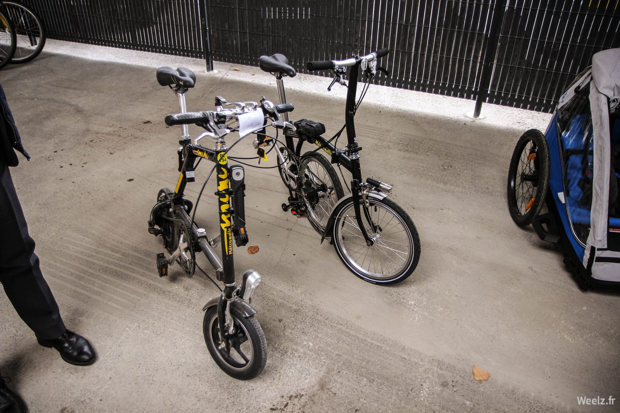 Velo pliant metrovelo