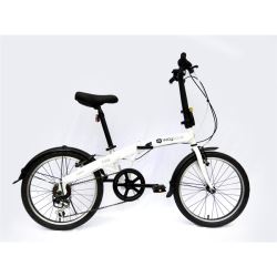 Vélo pliant wayscral flexy 175 rouge