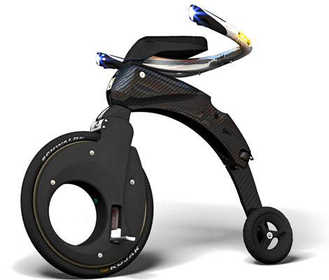 Vélo électrique pliable yikebike fusion