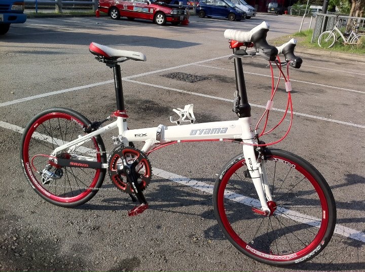 Avis velo pliant oyama