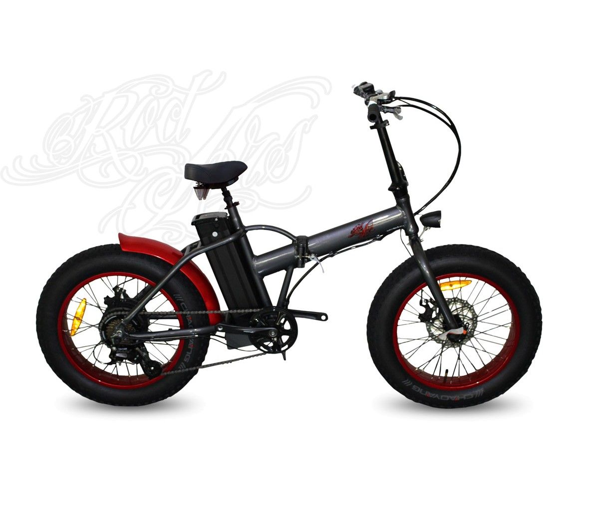 Velo pliant fat bike electrique