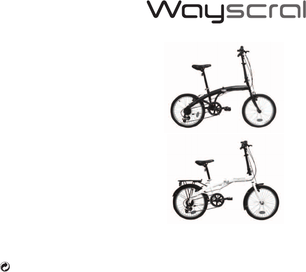 Vélo pliant wayscral w165