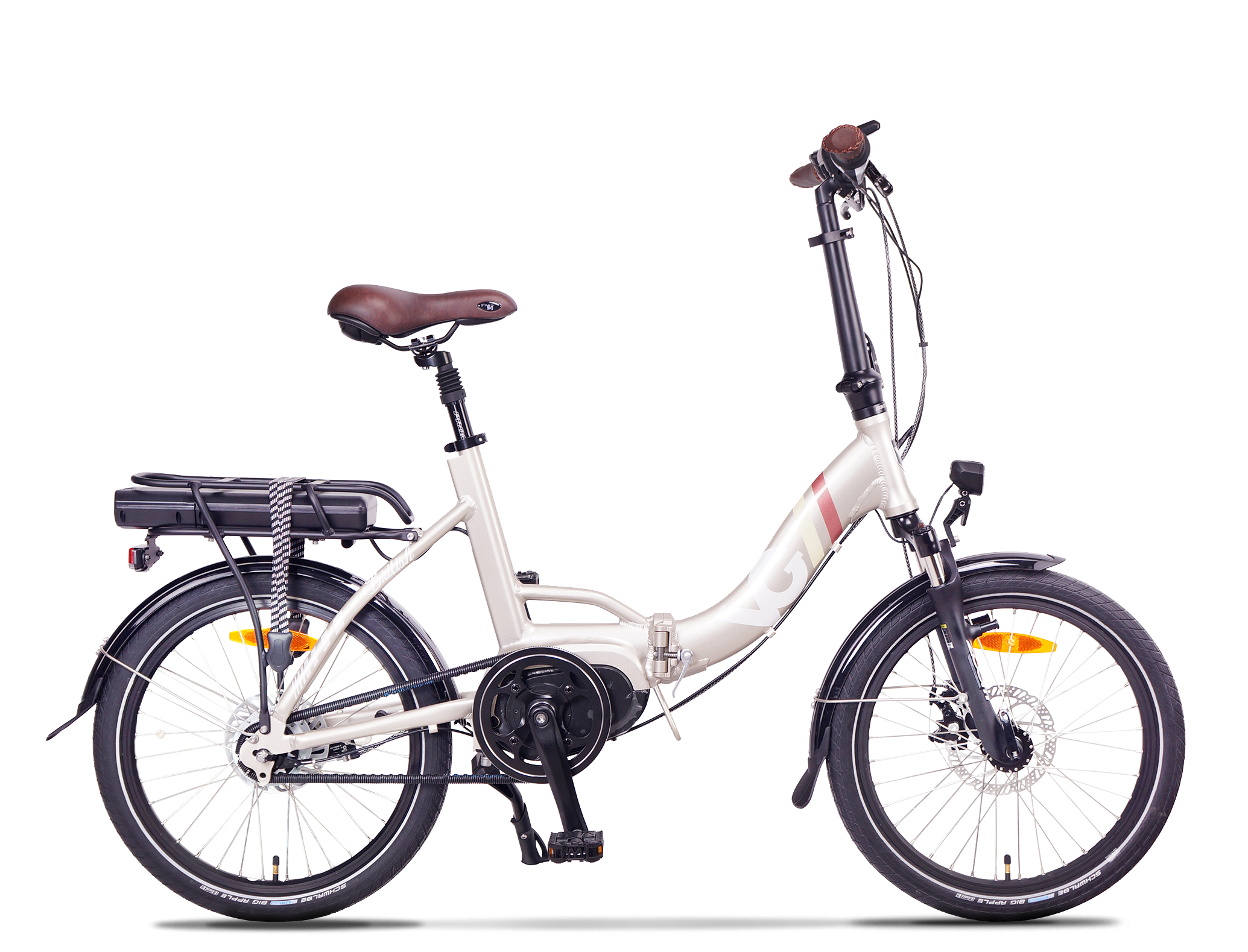 Velo electrique moyen pliant