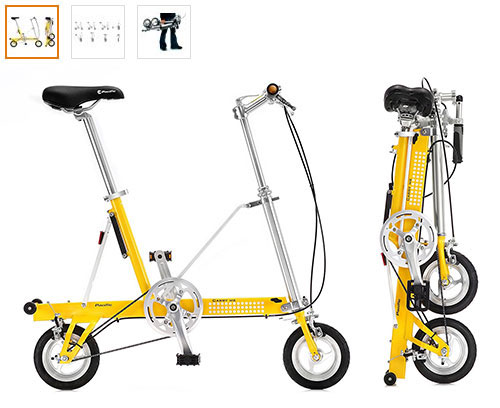 Velo pliant leger et pratique