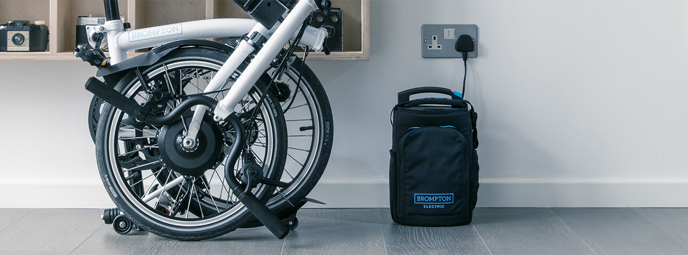 Vélo électrique pliant brompton