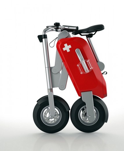 Petit velo pliant electrique