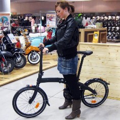 Velo pliant intermarché