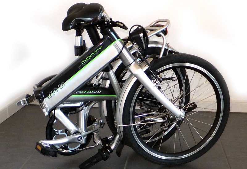 Velo electrique pliant grandes roues