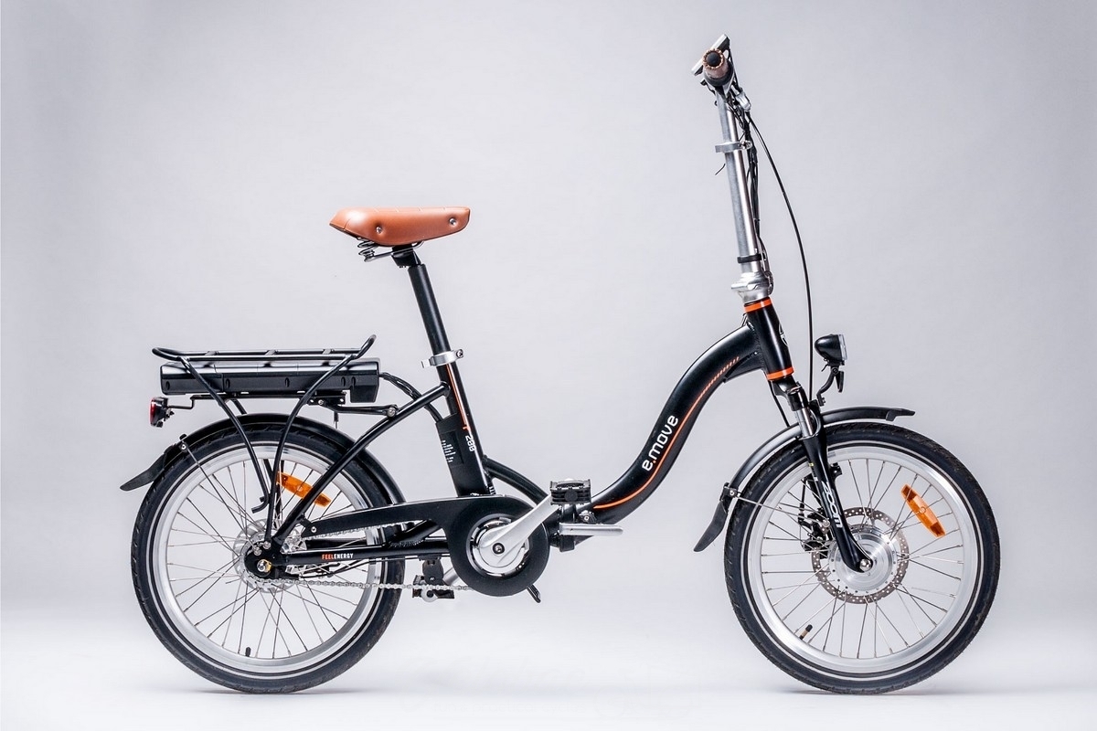 Velo pliant éléctrique