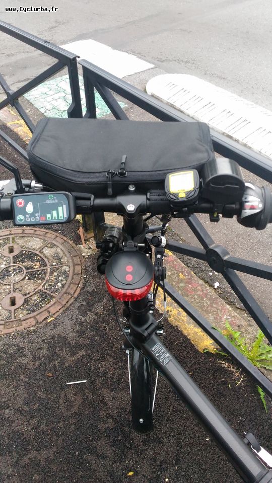 Velo electrique pliant cycoo