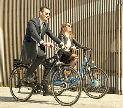 Vélo pliant wayscral w175 blanc