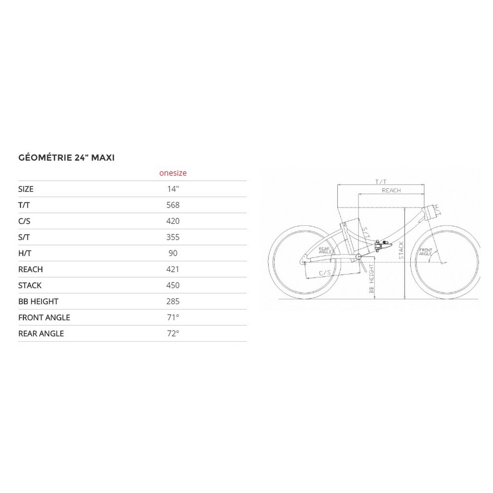Vélo pliant megamo zambra maxi folding
