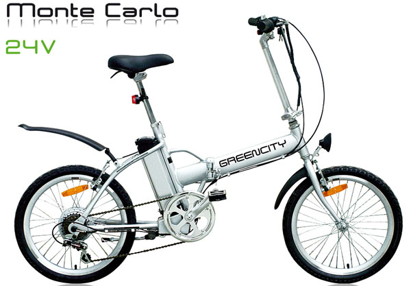 Carrefour velo pliant electrique