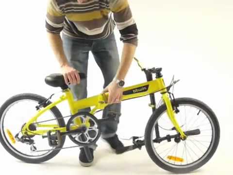 Velo pliant decathlon hoptown 7