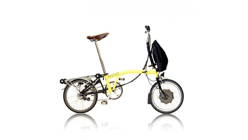 Vélo pliable électrique brompton