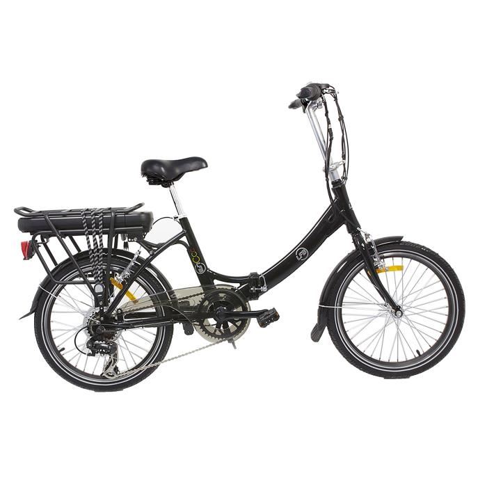 Velo electrique pliant avec derailleur