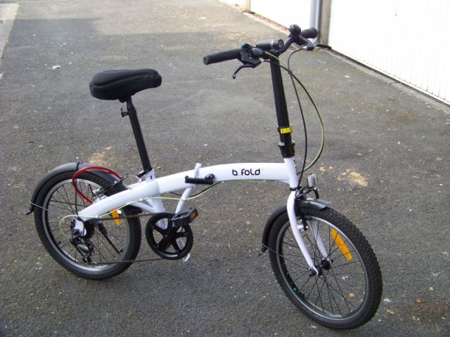 Velo pliant decthlon