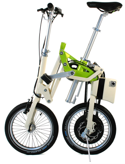 Vélo pliant électrique matra