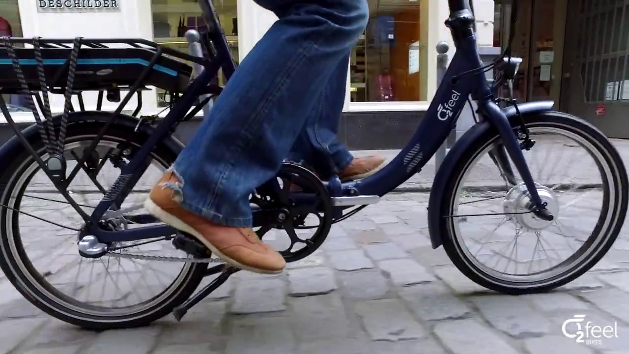 Velo pliant electrique o2feel