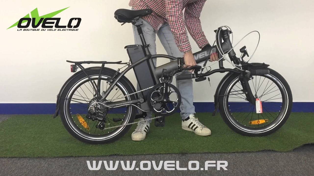 Youtube velo electrique pliant