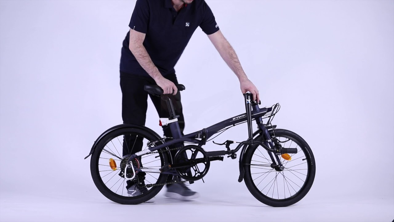 Velo pliant a assistance electrique tilt 500 b'twin