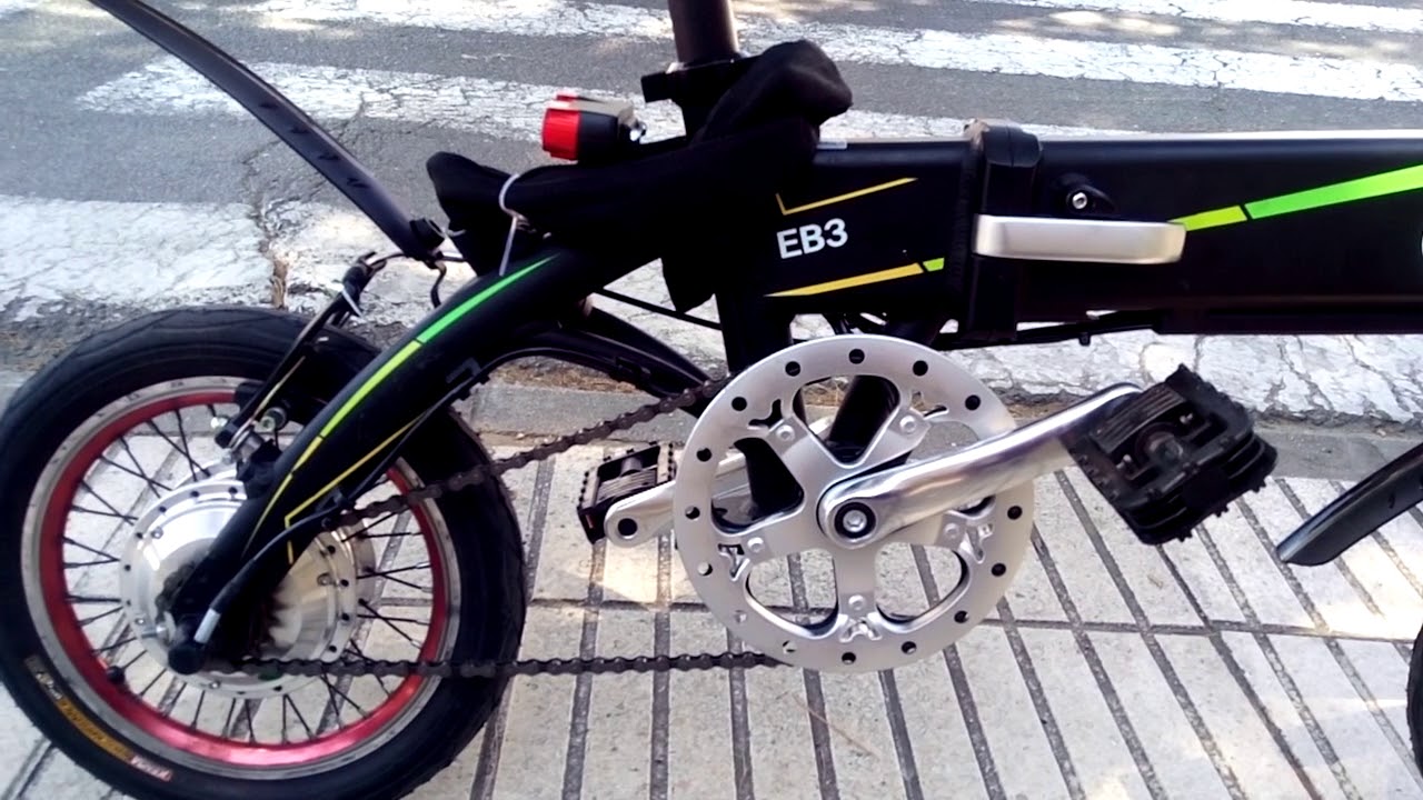 Vélo pliant électrique mpman eb7