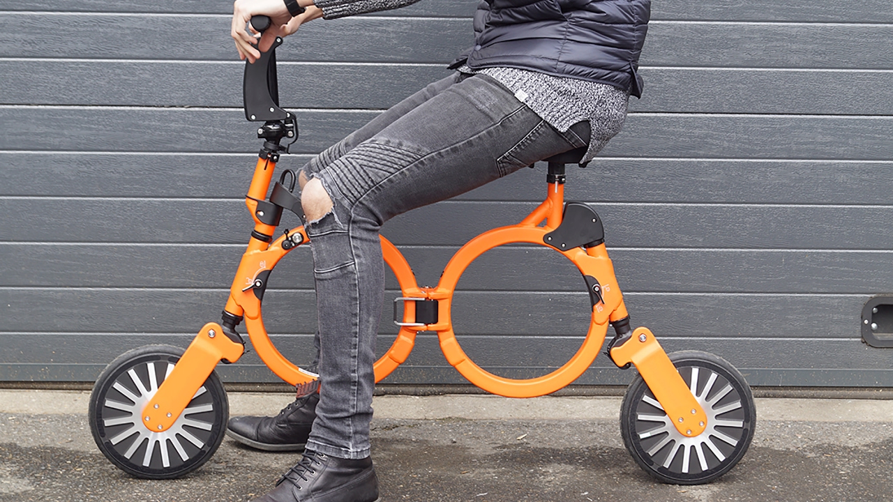 Velo electrique pliant weebot