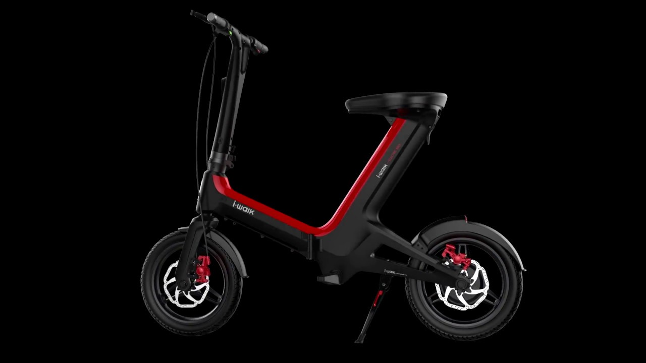Velo electrique pliant sans pedale