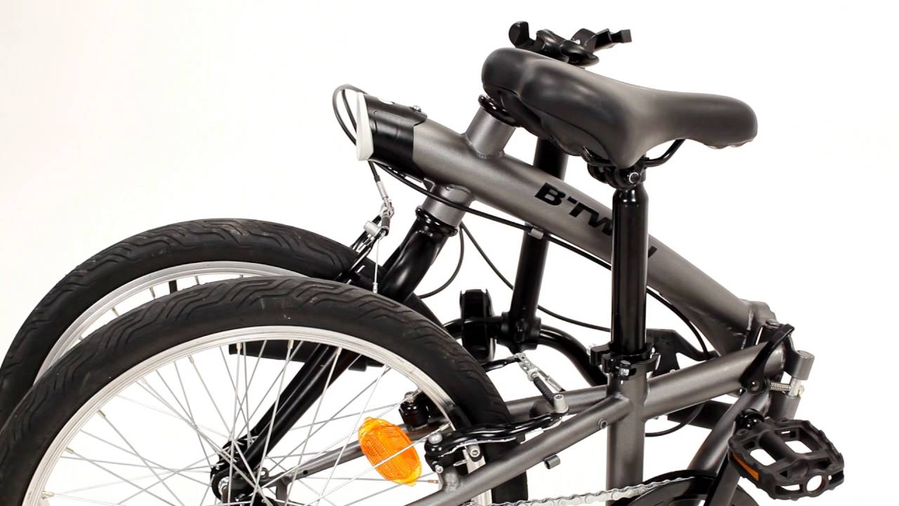 Batterie velo pliant a assistance electrique hoptown 500 b'twin